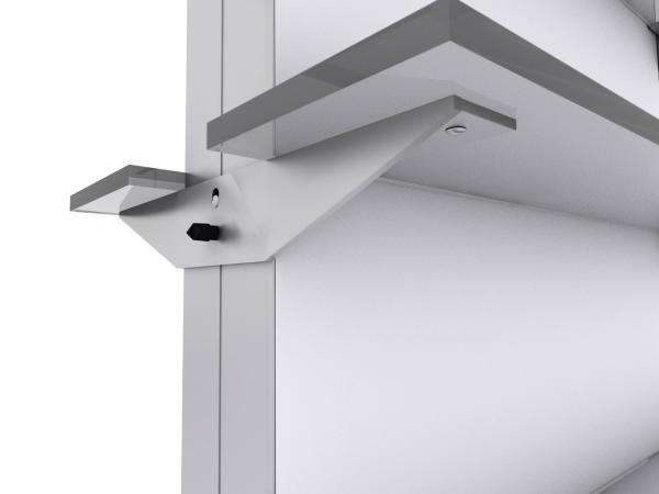 MOD-1654 Bracket with Acrylic Shelves